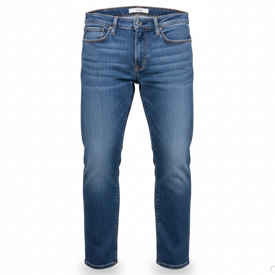 Tommy Hilfiger Mens Blue Cotton Denim Slim Fit Jeans Classic Style Size 29/30