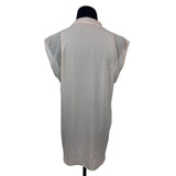 BCBG Maxazroa Women's Baby Pink Sleeveless Blouse Sz S