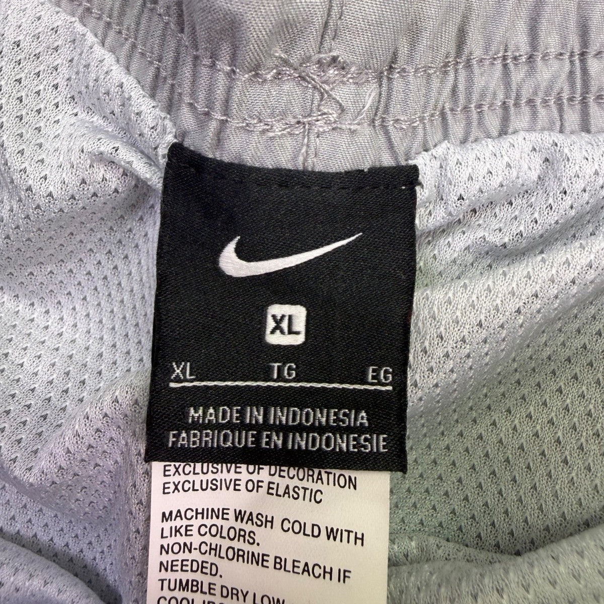 Nike Mens Grey Athletic Shorts Lightweight Running Essentials Size XL