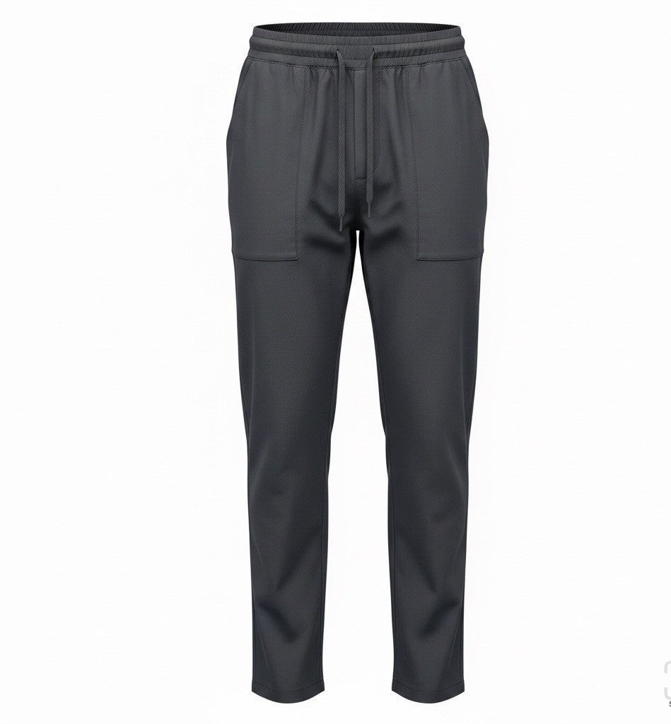 Lululemon Mens Black Relaxed-Fit Jogger Pants With Drawstring Waist Size L