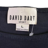 David Dart Womens Navy Long Sleeve Top Size L 