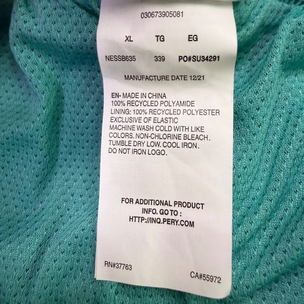 Nike Mens Aqua Swim Shorts With Drawstring & Mesh Lining Elastic Waistband Sz XL