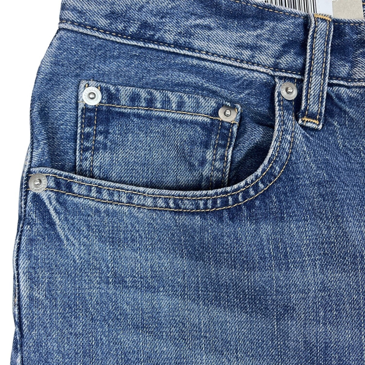 Everlane Mens Blue Denim Slouch Bootcut Jeans 30 Regular New