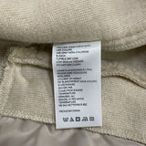 NWT BDG Fluffy  Sipper Casual Light Brown Men's Full Zip Polyester Jacket Size L