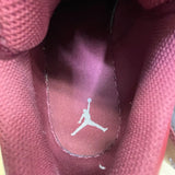Nike Men’s Red White Leather Air Jordan 1 Low Classic Basketball Sneakers Sz 12