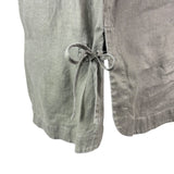 J.Jill Womens Green Linen Button-Down Long Sleeve Top Casual Lightweight Size XL