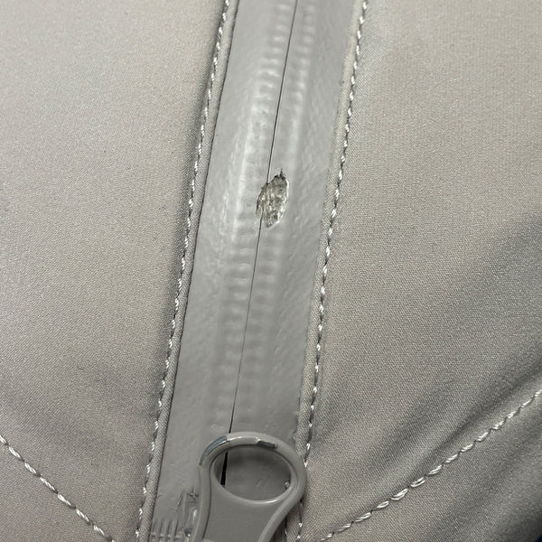 Bosideng Women's Gray Hooded Puffer Coat Long Length Winter Outerwear Sz 2