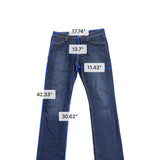 American Eagle Mens Dark Wash Extreme Flex Denim Jeans Size 34x34 