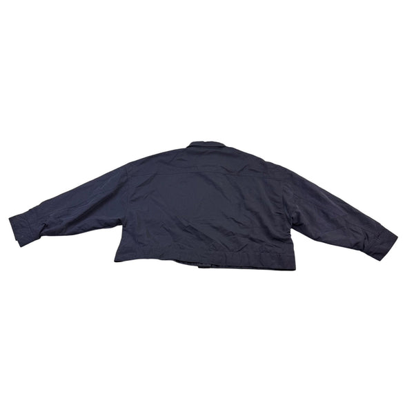 Nike Womens Black Jacket Cropped Utility Pockets Size L