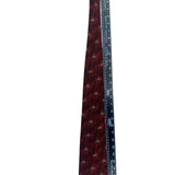 Robert Talbott Studio Mens Red Silk Geometric Pattern Tie Hand Sewn USA