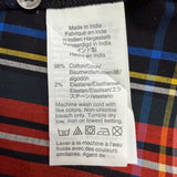 J.Crew Womens Multi-Color Plaid Slim-Fit Button-Up Long Sleeve Shirt Size 0P