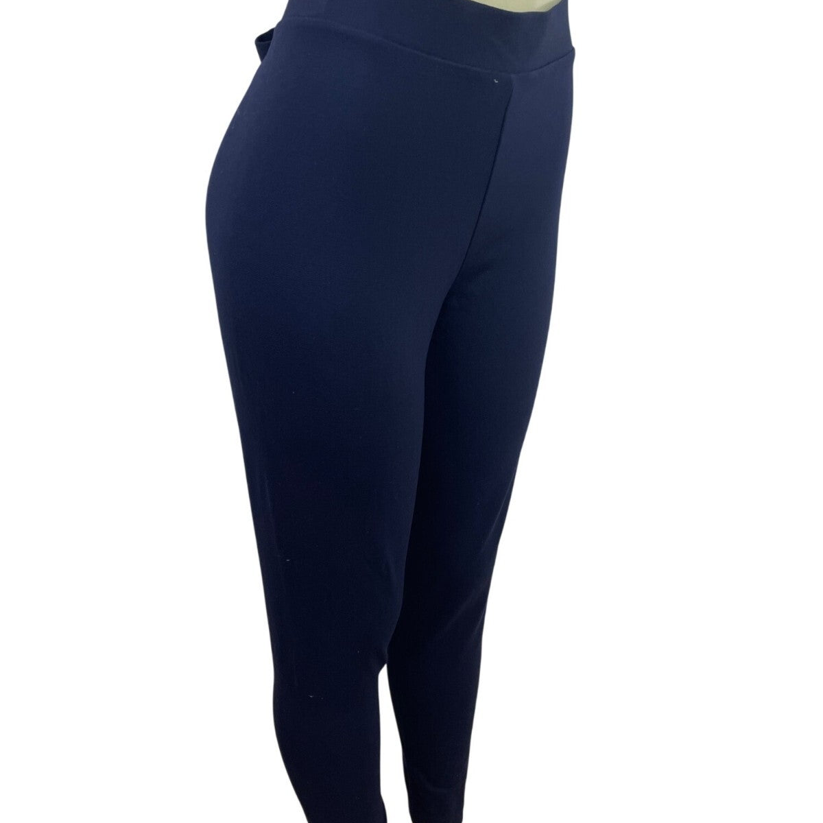Vince Camuto Womens Classic Navy Essentials Leggings Stretch Knit Sz L - New