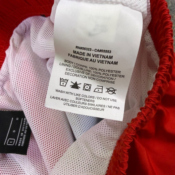 Nike Mens Colorblock Swim Shorts Red/Blue/White Size L