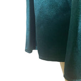 Scott McClintock Womens Teal Satin Short Sleeve Dress W/ Embellishment Size 8 Ne