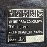 Skechers Women’s Navy Adjustable Strap Durable Outdoor Slide Sandals Size 7