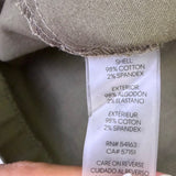 Calvin Klein Womens Olive Sleeveless Maxi Shirt Dress Size 2