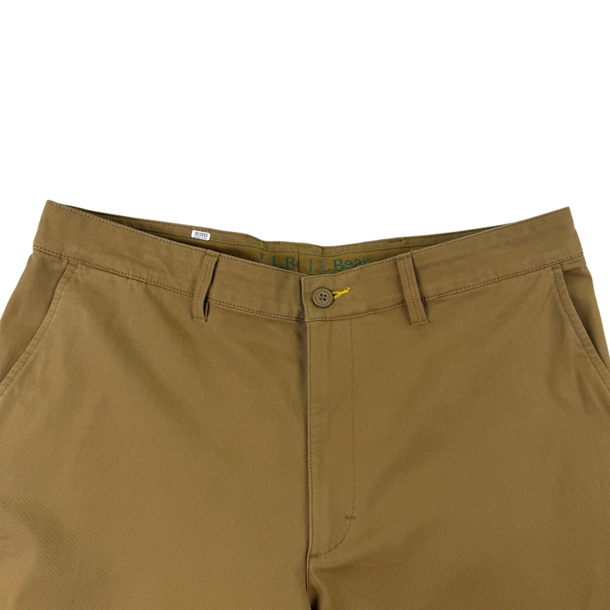 L.L.Bean Mens Khaki Coolmax Classic Fit Pants Comfortable Durable Sz 38Wx29L