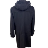 Michael Kors Brown Women’s Hooded Coat With Button Details Sz 10