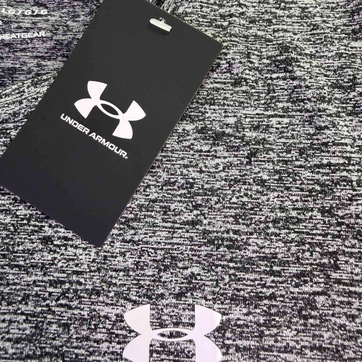 Under Armour Womens Grey HeatGear T-Shirt Loose Fit Size L