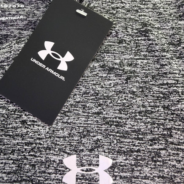 Under Armour Womens Grey HeatGear T-Shirt Loose Fit Size L