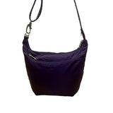 Travelon Women’s Purple Nylon Anti-Theft Multiple Pockets Crossbody Bag