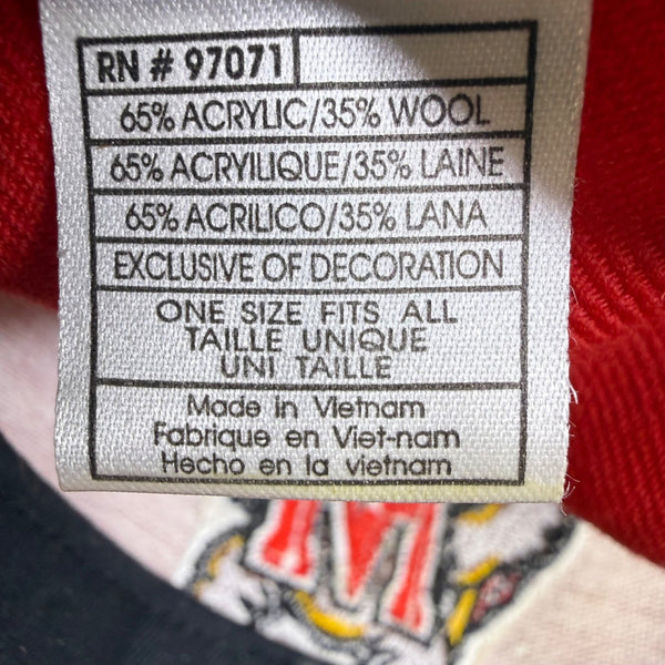 Top Of The World Red Maryland Terrapins Adjustable Baseball Cap