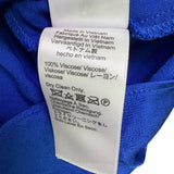 J.Crew Womens Blue Satin Jumpsuit With Halter Neck & Wide-Leg Pants Size S