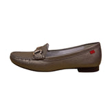 Marc Joseph Women’s Gary Pewter Grainy Leather Grand St Loafers Size 8