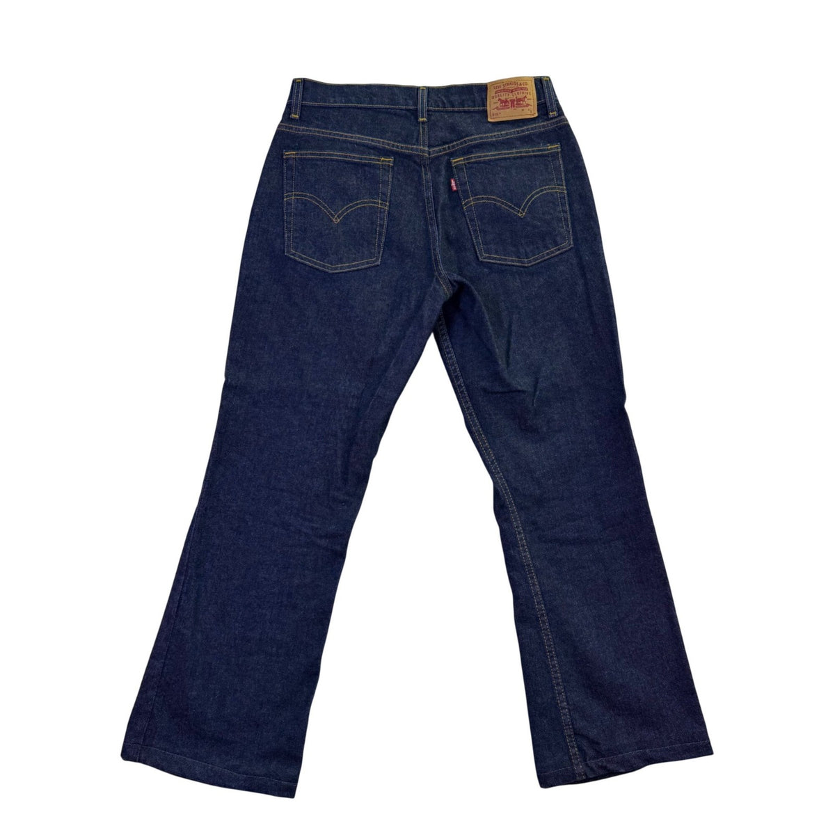 Levis Womens Navy Dark Wash 515 Casual Low Rise Bootcut Jeans Size 10 