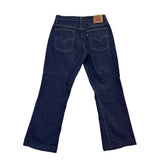 Levis Womens Navy Dark Wash 515 Casual Low Rise Bootcut Jeans Size 10 