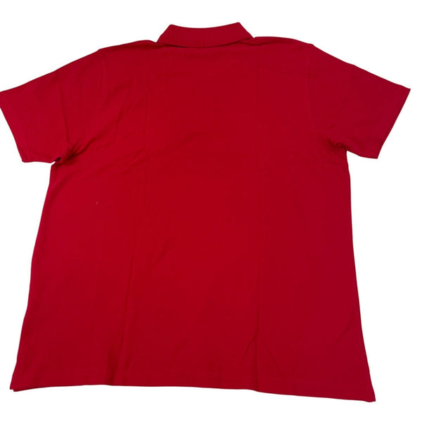 John Ashford Mens Red Polo Shirt Short Sleeve Casual  Sz XXL