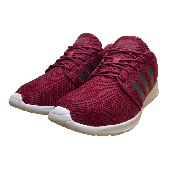 Adidas Men’s Burgundy Mesh Cloudfoam Lightweight Running Sneakers Size 10