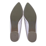Nine West Women’s Pink Leather Slip-On Pointed Toe Onlee Ballet Flats Size 10M