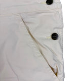 Carhartt Womens White Canvas Rugged Flex Bib Overalls Loose Fit Sz XL (16-18)