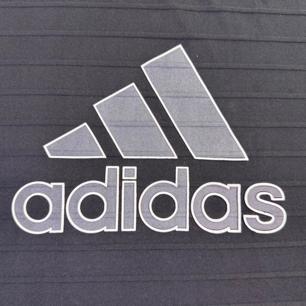 Adidas Mens Black Comfortable Crew Neck T-Shirt With Classic Logo Size XXL