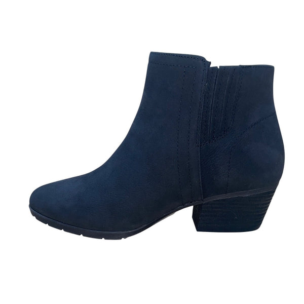 Blondo Women’s Black Suede Waterproof Block Heel Valli 2.0 Ankle Booties Size 9M