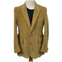 Vintage Corduroy Notched Lapel PETERS Men's Tan Blazer/Jacket M