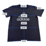 Adidas Mens Black Comfortable Crew Neck T-Shirt With Classic Logo Size XXL