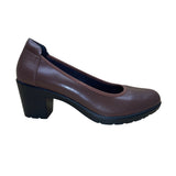 Dream Pairs Women’s Brown Block Heel Juceu Dress Shoes Size 10