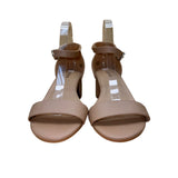 Torrid Women’s Nude Double Strap Buckle Closure Block Heel Sandals Size 9W