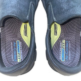 Skechers Men’s Black Slip-On Air-Cooled Memory Foam Goodyear Soles Size 15