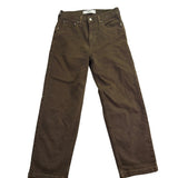 Hollister Mens Brown Baggy Jean Pants Casual Relaxed Fit Sz W28 L30