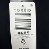 Torrid Womens Black Sophie Adjustable Camisole Top Size 00