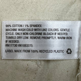 Universal Thread Womens Vintage Stretch High-Rise Straight Jeans 8/29R Beige Cot