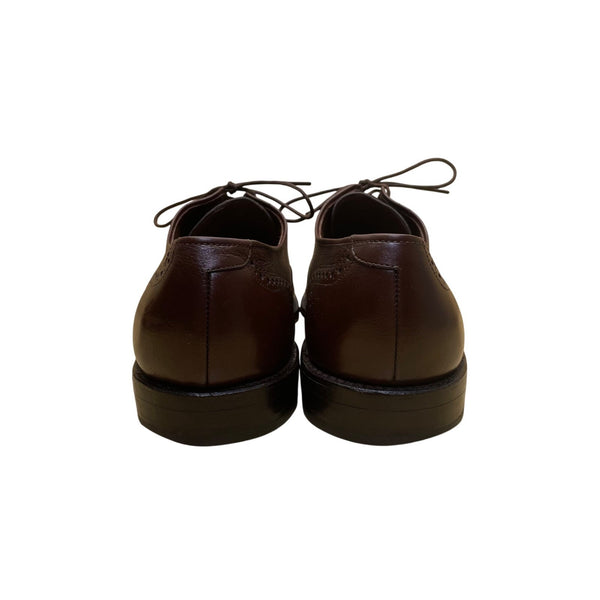 Allen Edmonds Men’s Brown Leather Lace-Up Wingtip Chester Dress Shoes Size 10.5
