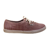 Vans Women’s Pink Canvas Casual Lace-Up LowPro Flat Sneakers Size 8.5