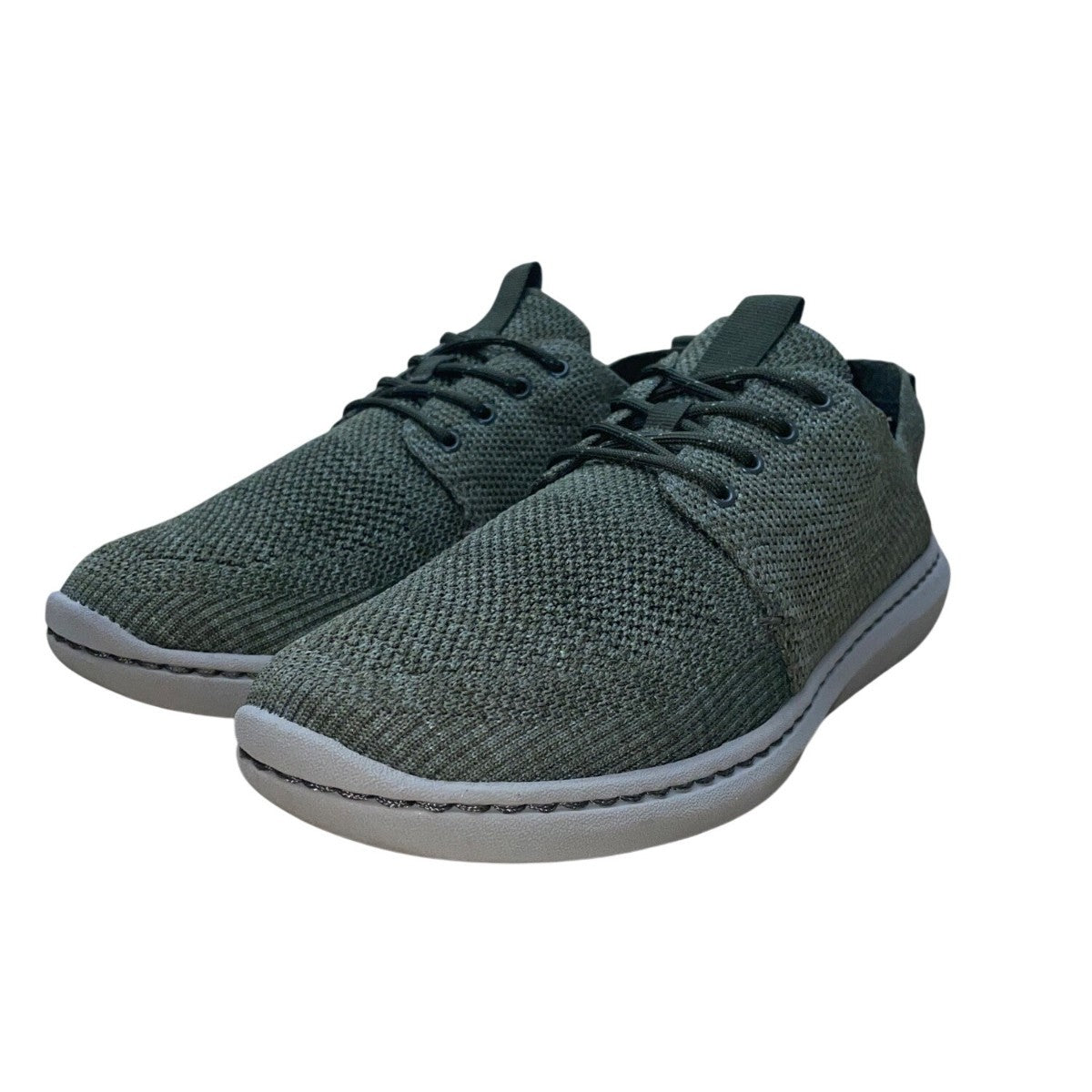Collection By Clarks Men’s Green Knit Cushion Soft Lace-Up Sneakers Size 8