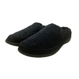 Revitalign Women’s Black Faux Fur Cozy Apres Slip-On Slippers Size 10B