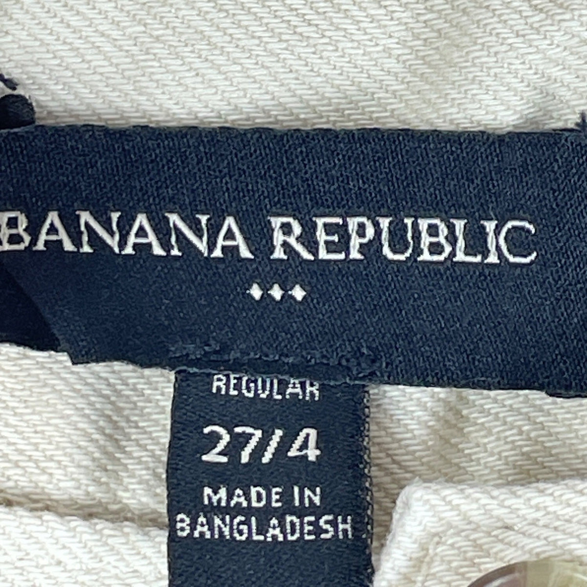 Banana Republic Women's Beige Regular Fit Cargo Pants Sz 27