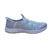 Skechers Women’s Gray Vegan Fabric Hand-Free Slip-Ins Machine Washable Shoes 9.5